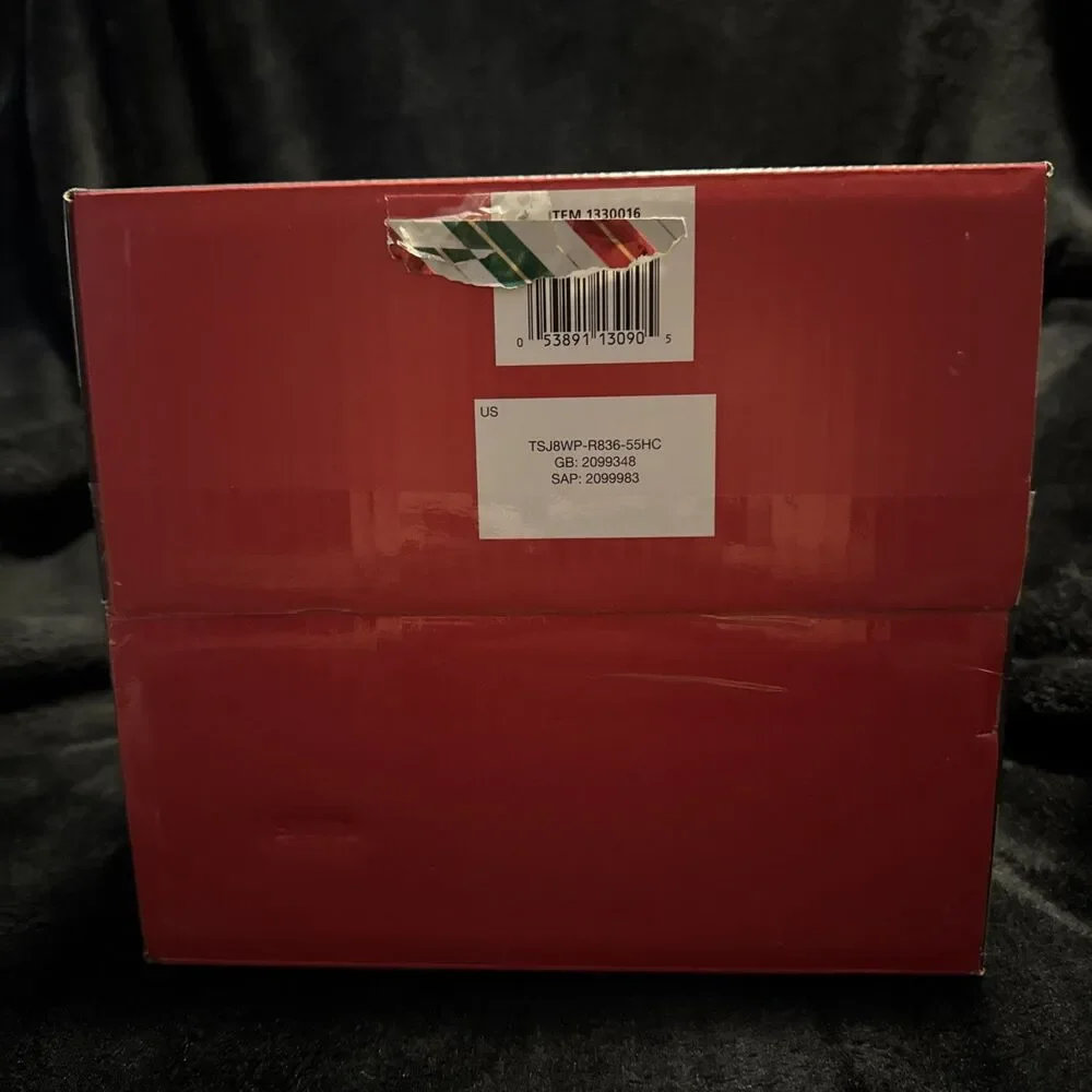 Sunbeam Velveteen Plush Heat Throw Red 50x60 Electric Blanket 3 Heat Setting